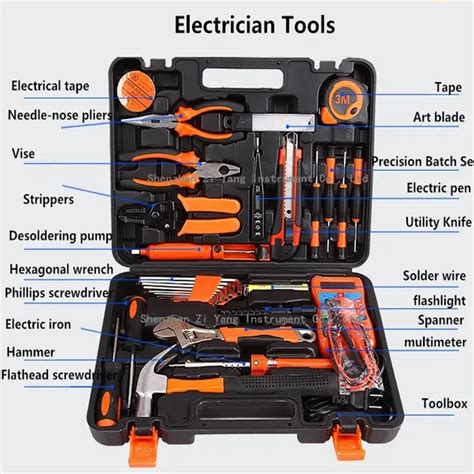 electrical hand tools box|tool box with electrical outlet.